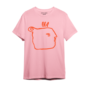 Playera Logo rosa